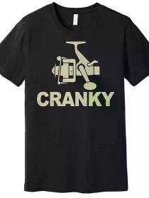 Crank Bait Funny Fishing Gift Premium T-Shirt, Funny Men's Short Sleeve Pattern T-Shirt (Color: Black, size: XXL)